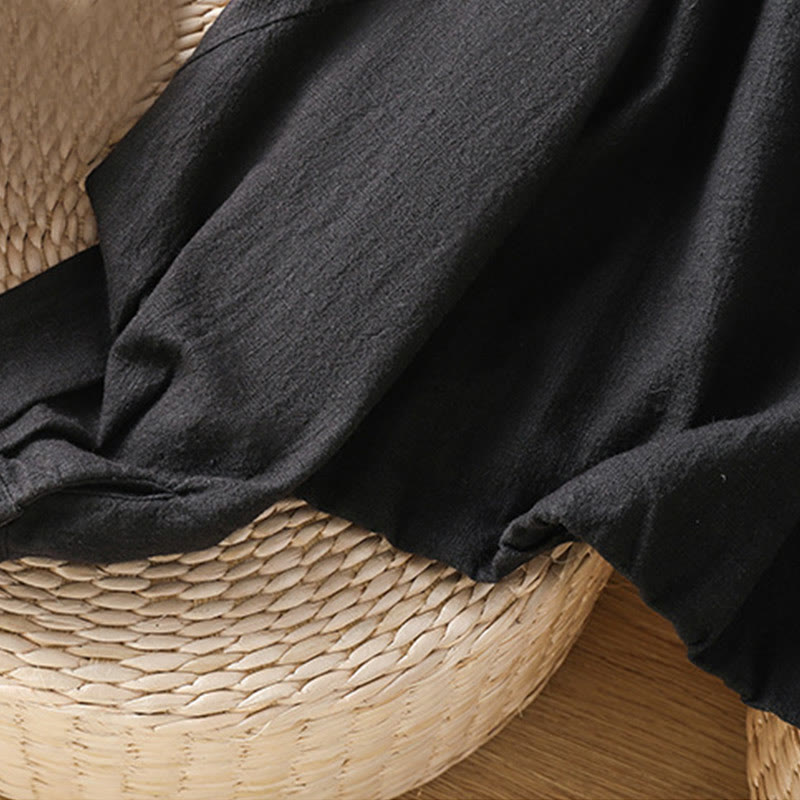 Giacca da donna in cotone con cerniera, a doppio strato, a maniche lunghe e tasche , Buddha Stones - image 7