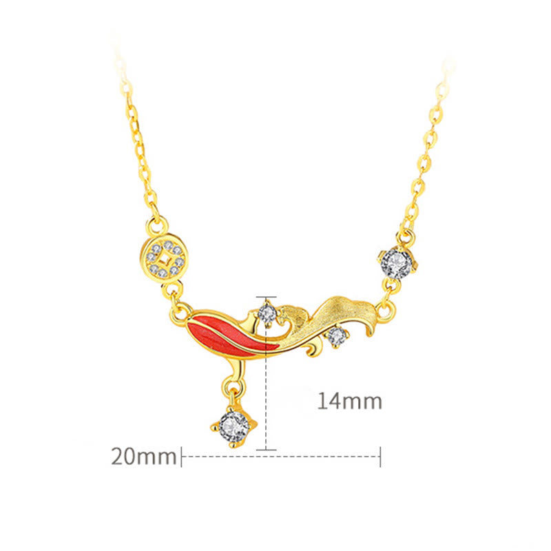 Braccialetto di benedizione con cordino rosso in argento sterling 925 con motivo a pesce koi Buddha Stones - image 9