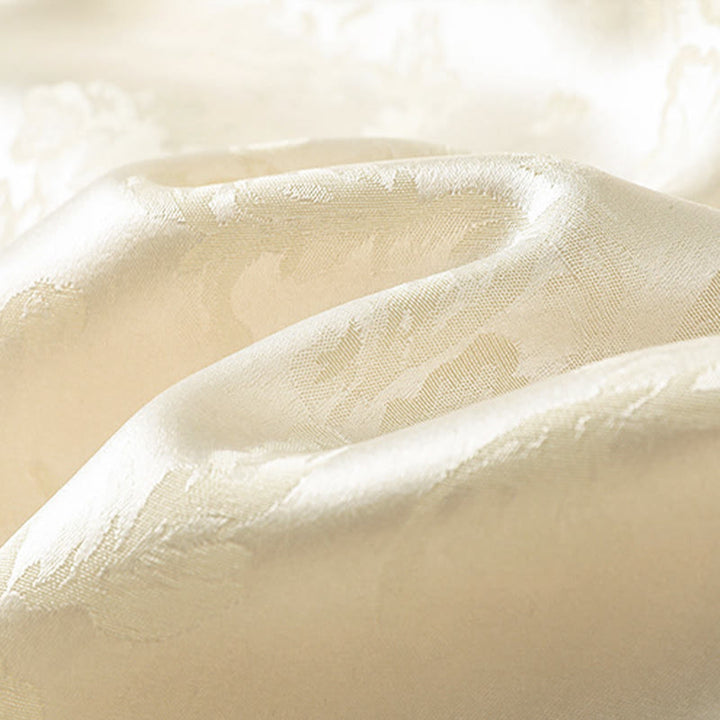 Pantaloni termici spessi a gamba larga da donna con tasche e design a vita alta in jacquard con Buddha Stones - image 7