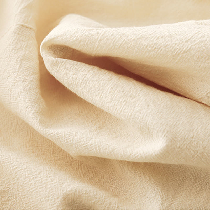 Pantaloni larghi da donna con tasche, Buddha Stones Fall, tinta unita, patchwork, design semplice - image 4