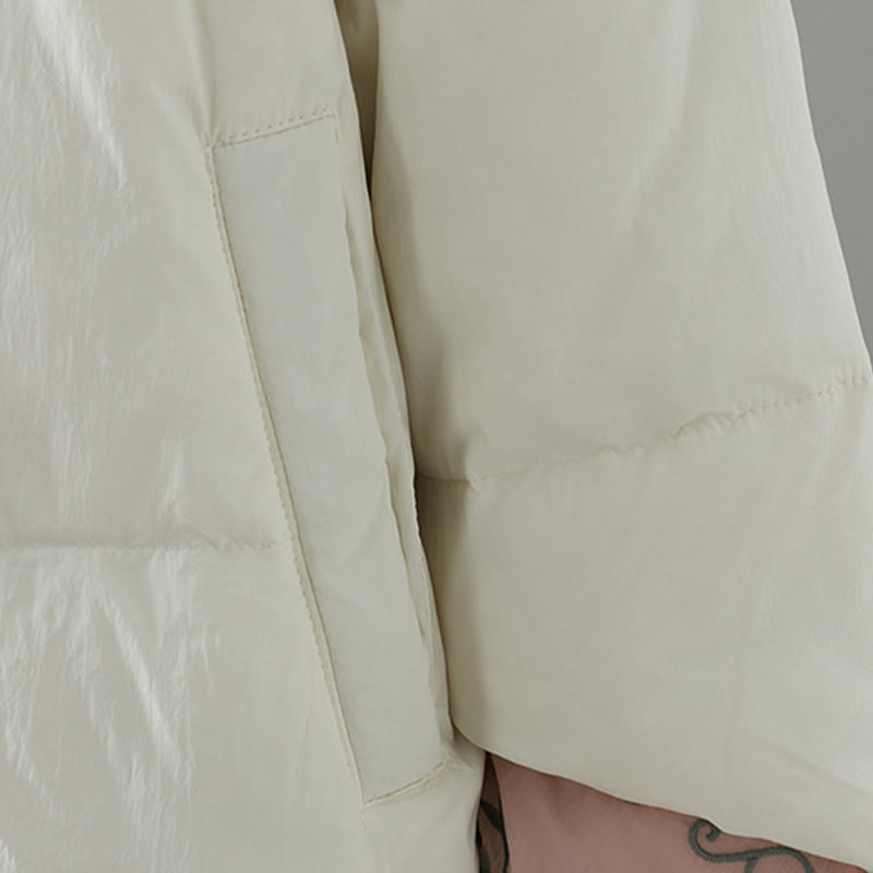 Giacca termica da donna a maniche lunghe con bottoni a rana, ricamo Buddha Stones Peach Blossom e tasche - image 22