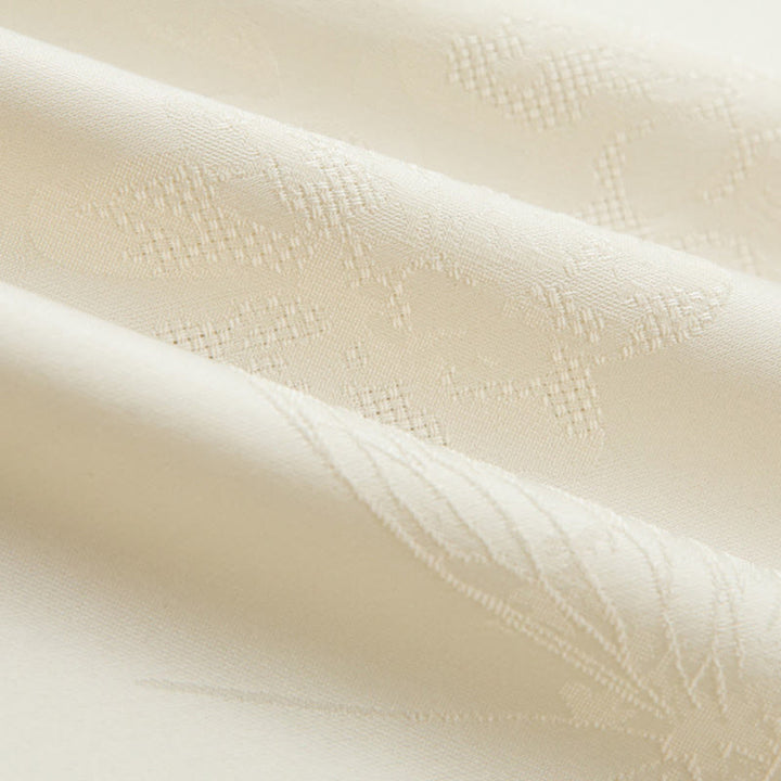 Giacca da donna a maniche lunghe con ricamo di fiori autunnali con rana e bottoni, motivo Buddha Stones - image 12