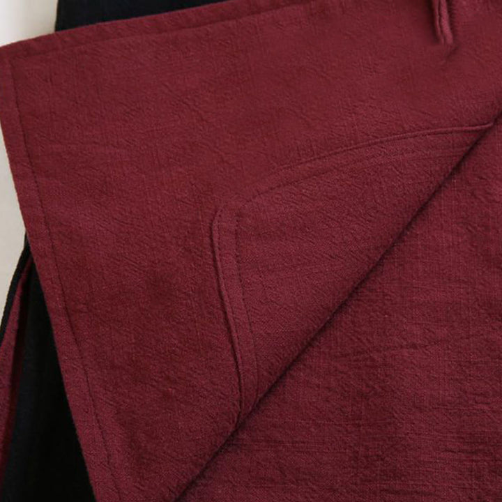 Giacca da uomo reversibile in cotone a maniche lunghe con bottoni a forma di rana, stile Buddha Stones Spring Chinese - image 7