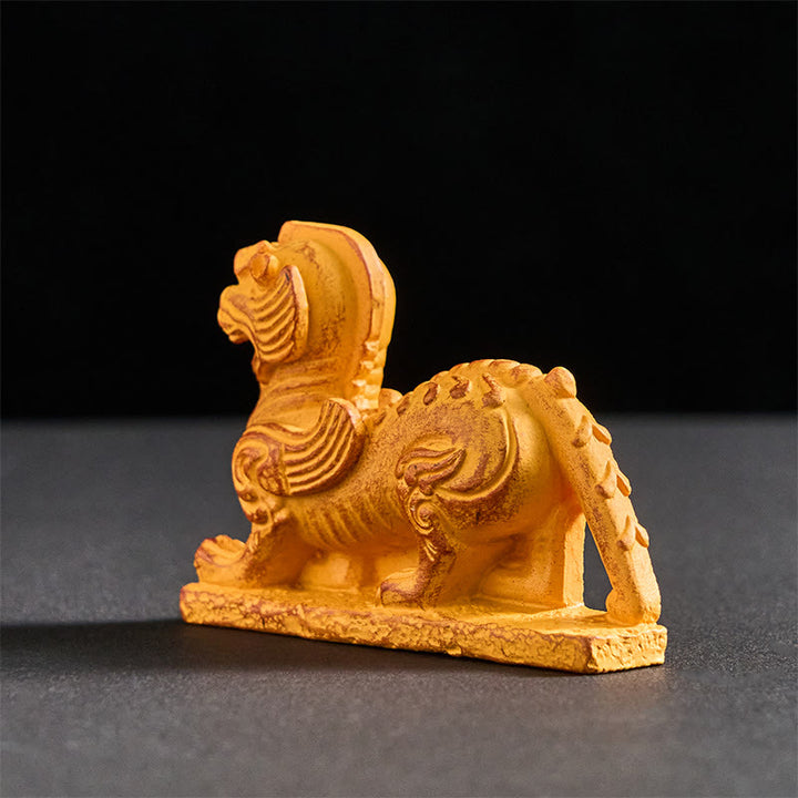Buddha Stones FU Cani Gemelli Buddha Quadrato Ding Design Frigorifero Magnete per frigorifero Decorazione per la casa - image 1