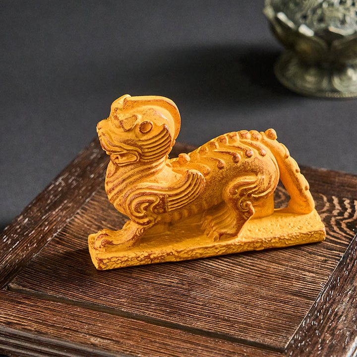 Buddha Stones FU Cani Gemelli Buddha Quadrato Ding Design Frigorifero Magnete per frigorifero Decorazione per la casa - image 4