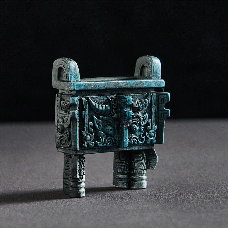 Buddha Stones FU Cani Gemelli Buddha Quadrato Ding Design Frigorifero Magnete per frigorifero Decorazione per la casa - image 19