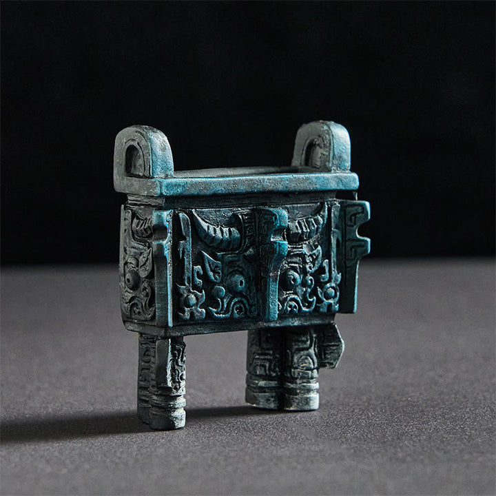 Buddha Stones FU Cani Gemelli Buddha Quadrato Ding Design Frigorifero Magnete per frigorifero Decorazione per la casa - image 19