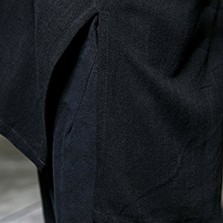 Giacca da uomo in cotone con maniche lunghe e apertura frontale, motivo Buddha Stones Dragon Phoenix - image 8