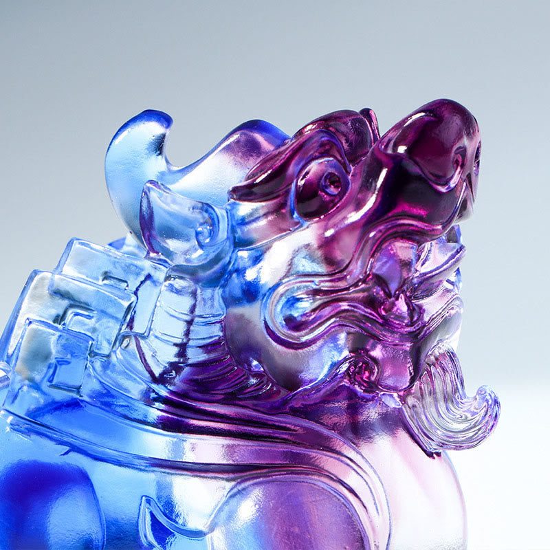 Buddha Stones Liuli Cristallo Pixiu Ricchezza Fortuna Decorazione per la casa - image 4