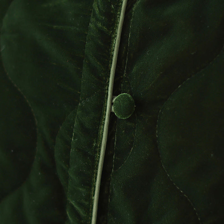 Giacca corta da donna con maniche lunghe e tasche, modello a rombi Buddha Stones - image 12