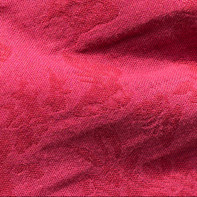 Camicia e pantaloni da donna in cotone jacquard a maniche lunghe con bottoni a rana e tasche Buddha Stones - image 14