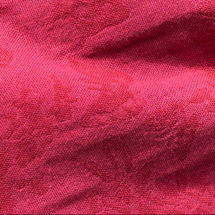 Camicia e pantaloni da donna in cotone jacquard a maniche lunghe con bottoni a rana e tasche Buddha Stones - image 14