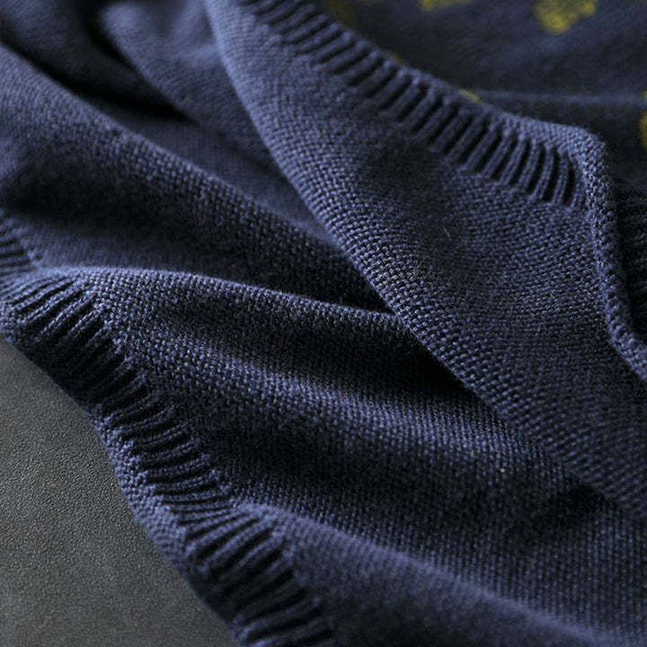 Maglione da donna in cotone a maniche lunghe con collo alto e motivo a girasole Buddha Stones - image 11