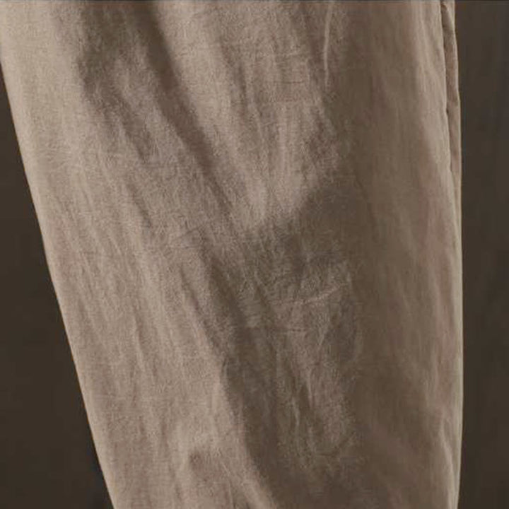 Pantaloni harem termici invernali con coulisse e fodera in pile da donna Buddha Stones con tasche - image 7