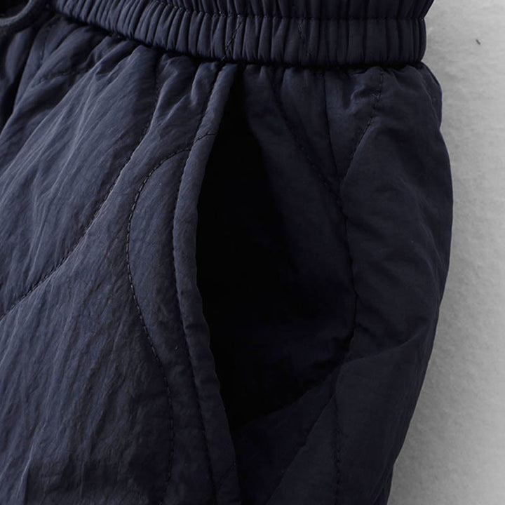 Pantaloni termici spessi con coulisse, elastici e tasche, da donna, modello Buddha Stones - image 5