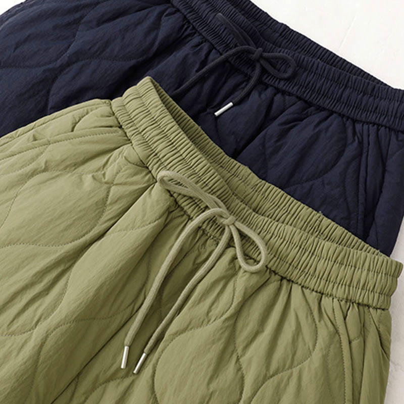 Pantaloni termici spessi con coulisse, elastici e tasche, da donna, modello Buddha Stones - image 25