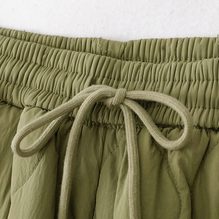 Pantaloni termici spessi con coulisse, elastici e tasche, da donna, modello Buddha Stones - image 14