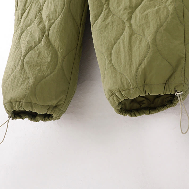 Pantaloni termici spessi con coulisse, elastici e tasche, da donna, modello Buddha Stones - image 19