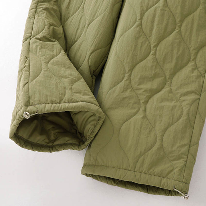 Pantaloni termici spessi con coulisse, elastici e tasche, da donna, modello Buddha Stones - image 18