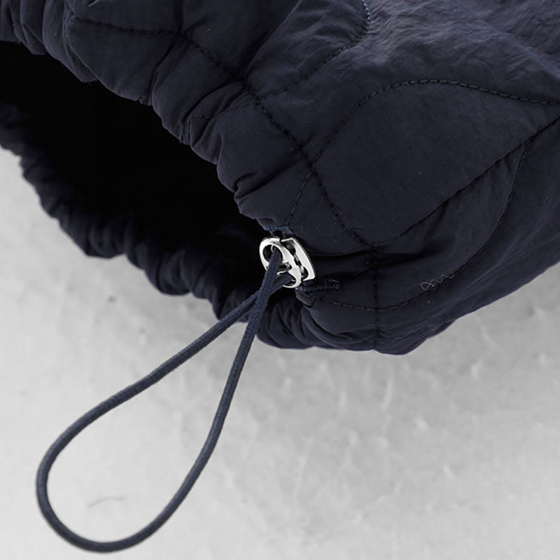 Pantaloni termici spessi con coulisse, elastici e tasche, da donna, modello Buddha Stones - image 8