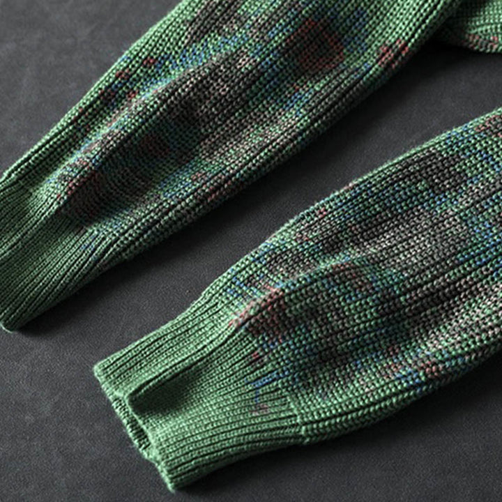 Maglione con cappuccio a maniche lunghe in cotone lavorato a maglia floreale da donna Buddha Stones - image 18