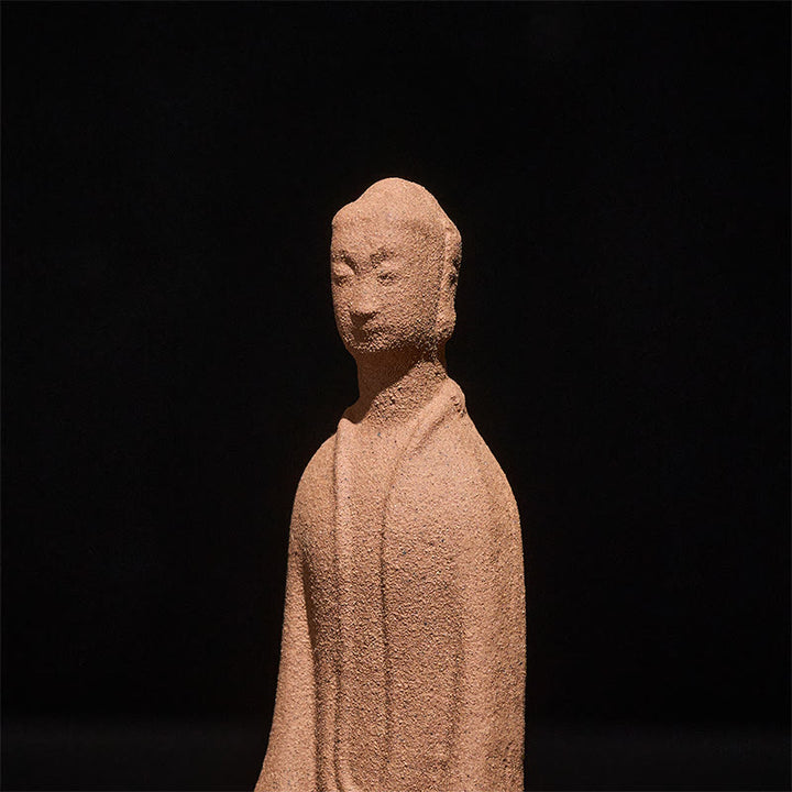 Statua in ceramica Buddha Stones seduto in preghiera, decorazione per la casa Zen, 5*3*8,5 cm - image 6