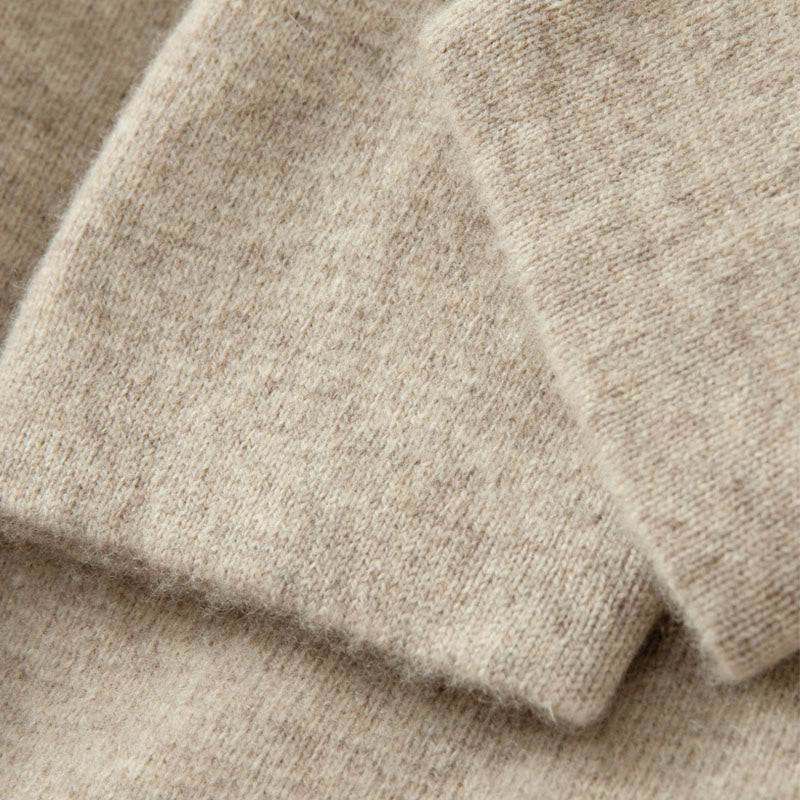 Maglione invernale a maniche lunghe in lana con bottoni cinesi e rana, tinta unita, da uomo , Buddha Stones - image 15