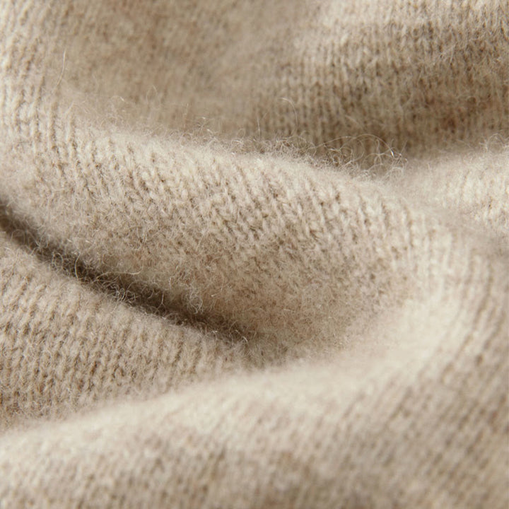 Maglione invernale a maniche lunghe in lana con bottoni cinesi e rana, tinta unita, da uomo , Buddha Stones - image 12