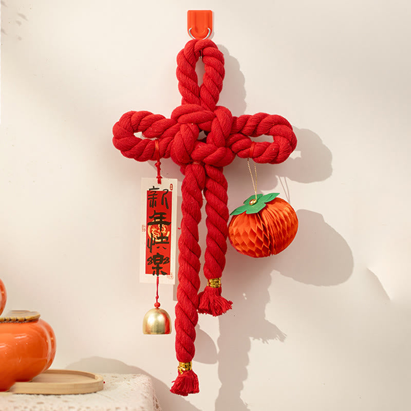 Buddha Stones Anno del Cavallo Leone Danzante Carattere Fu Decorazione Cinese della Fortuna - Cachi di piccole dimensioni 17*30 cm - image 10