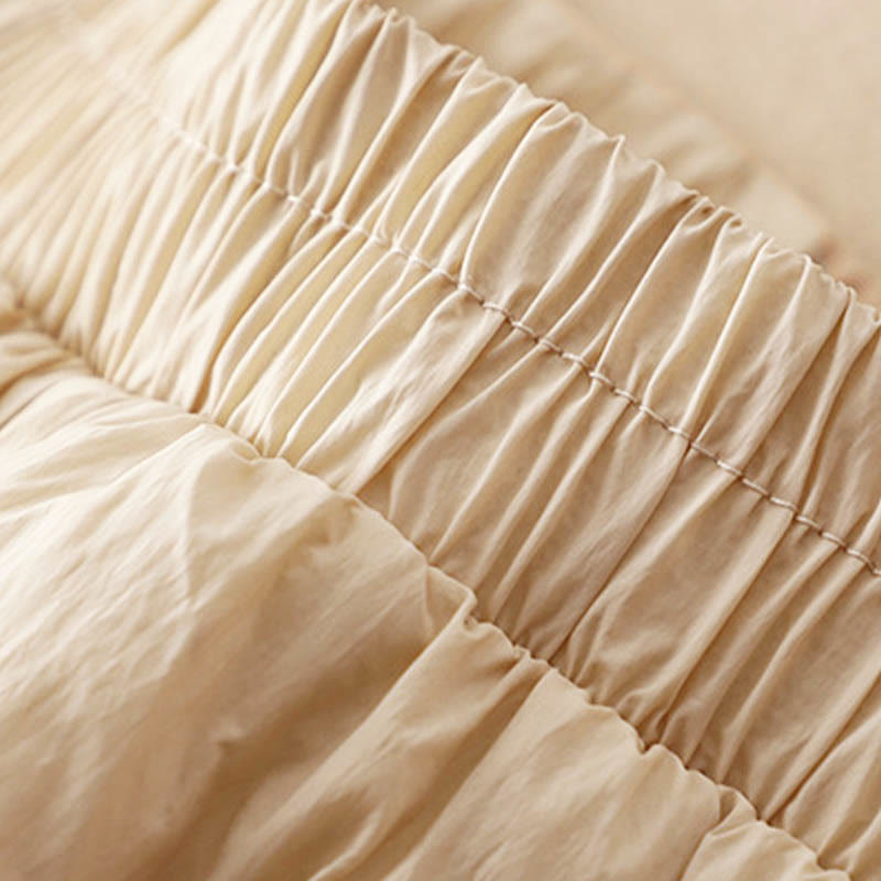 Pantaloni termici invernali patchwork da donna Buddha Stones con tasche - image 3