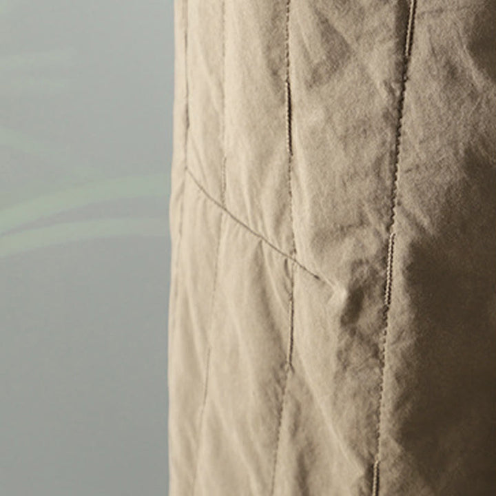 Pantaloni harem da donna in cotone con tasche, linee dritte e strisce, Buddha Stones - image 4