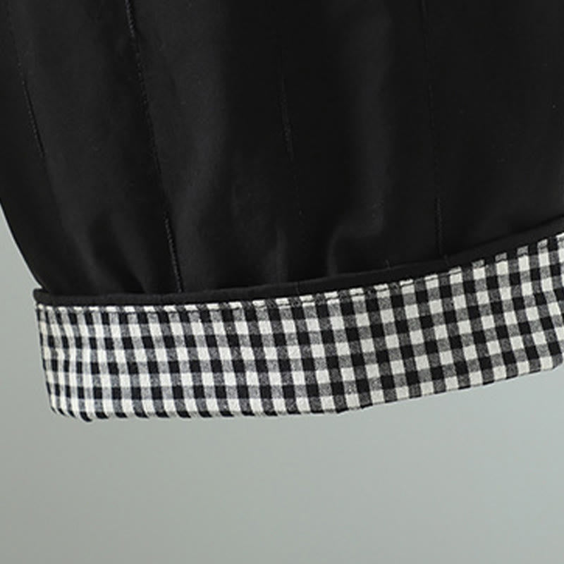 Pantaloni harem da donna con tasche, foderati in pile di cotone, linee dritte e strisce, con Buddha Stones - image 11