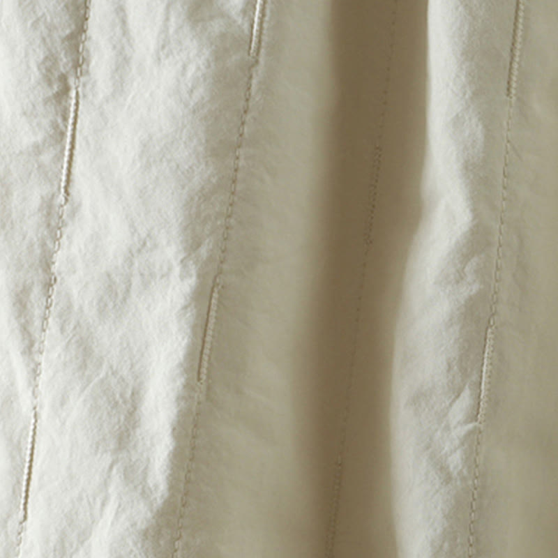 Pantaloni harem da donna in cotone con tasche, linee dritte e strisce, Buddha Stones - image 20