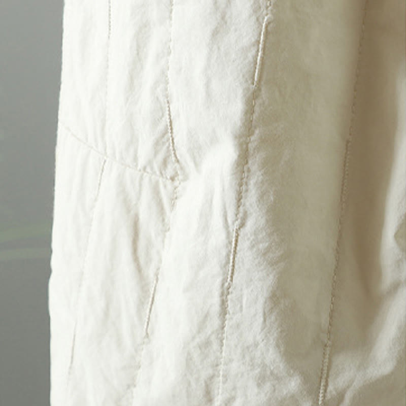 Pantaloni harem da donna in cotone con tasche, linee dritte e strisce, Buddha Stones - image 19