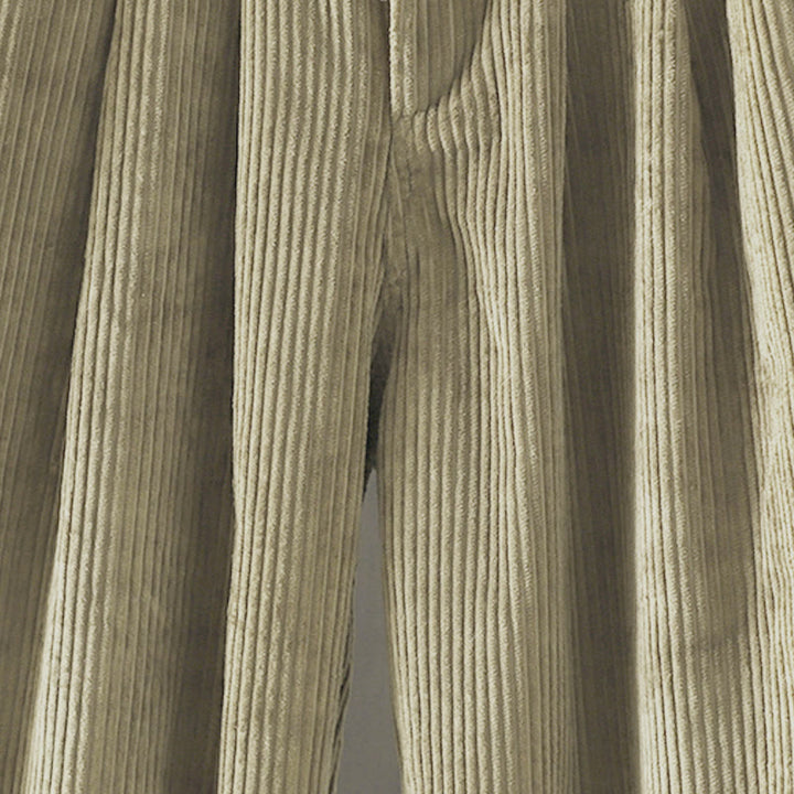 Pantaloni harem invernali da donna in velluto a coste di cotone con vita alta e fodera in pile, con tasche , Buddha Stones - image 22