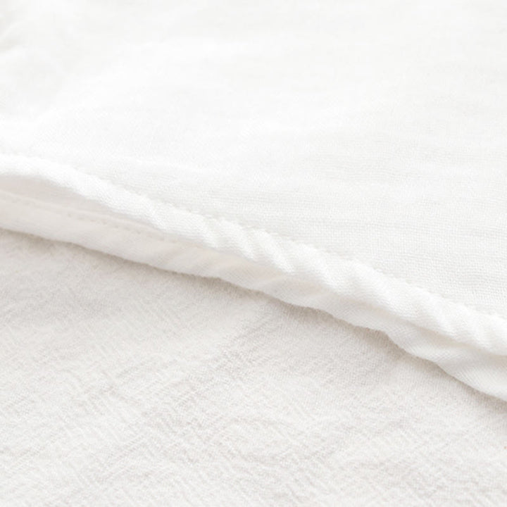 Camicia da donna in cotone a maniche lunghe con bottoni bianchi e verdi in stile Buddha Stones Fall - image 12