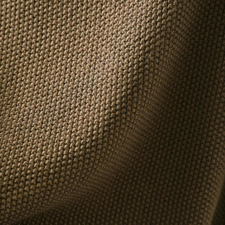 Cardigan lavorato a maglia a maniche lunghe in cotone con bottoni floreali autunnali Buddha Stones da donna - image 15