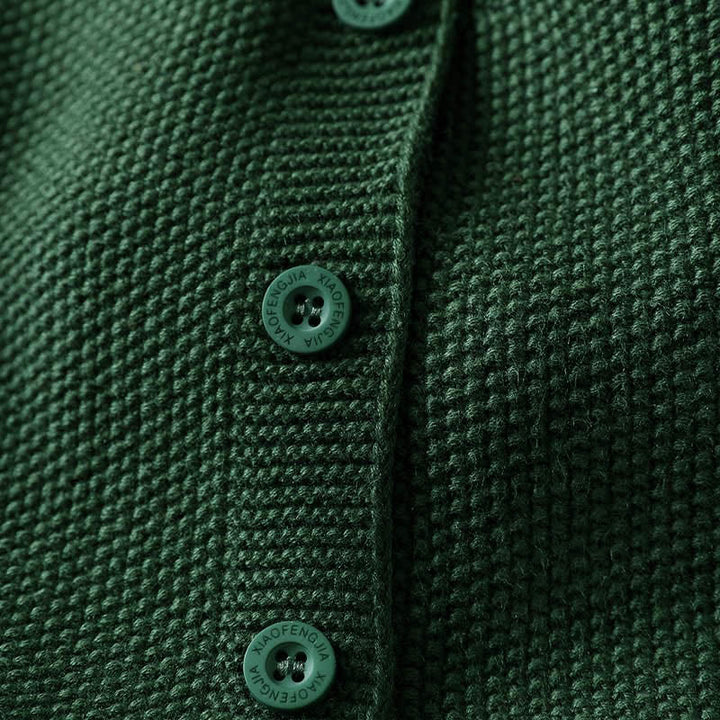 Gilet da donna in maglia di cotone senza maniche con ricamo a forma di albero di coniglio , Buddha Stones - image 9