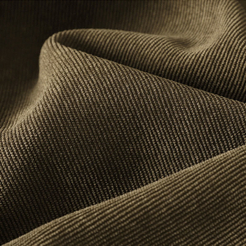 Abito midi da donna in caldo cotone con collo alto e maniche lunghe, con tasche, Buddha Stones - image 20