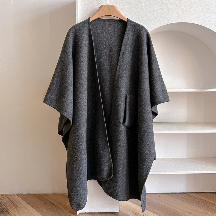 Sciarpa scialle calda e accogliente in tinta unita invernale Buddha Stones - image 18