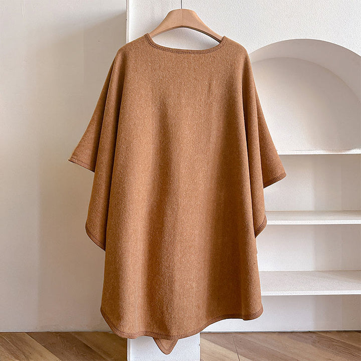 Sciarpa scialle calda e accogliente in tinta unita invernale Buddha Stones - image 5