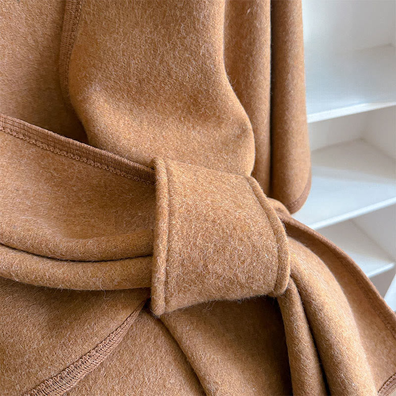 Sciarpa scialle calda e accogliente in tinta unita invernale Buddha Stones - image 6