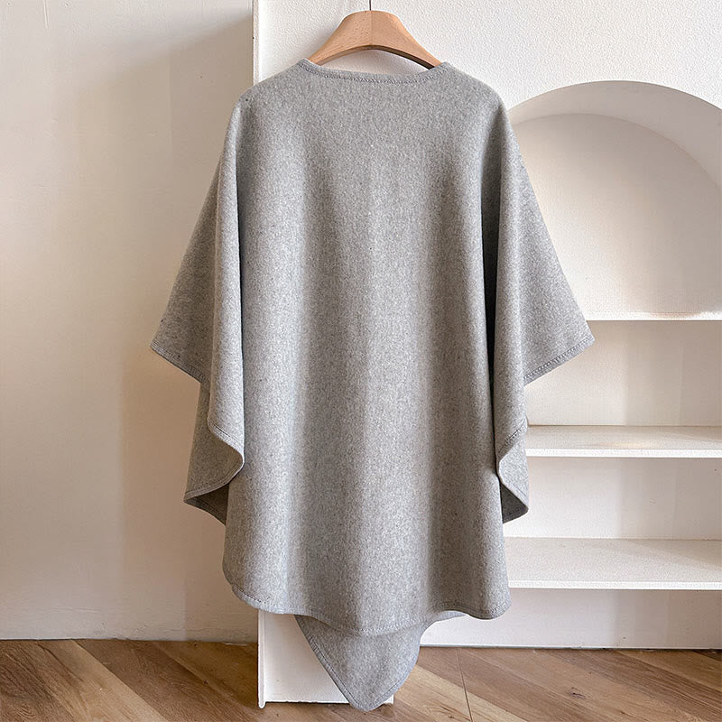 Sciarpa scialle calda e accogliente in tinta unita invernale Buddha Stones - image 14