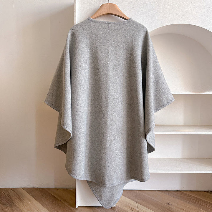 Sciarpa scialle calda e accogliente in tinta unita invernale Buddha Stones - image 14