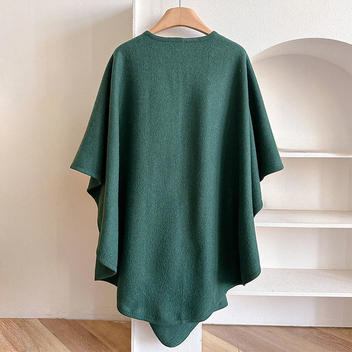 Sciarpa scialle calda e accogliente in tinta unita invernale Buddha Stones - image 9