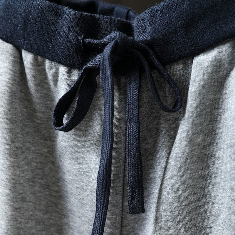 Pantaloni da donna in cotone con tasche e tinta unita Buddha Stones Fall - image 7