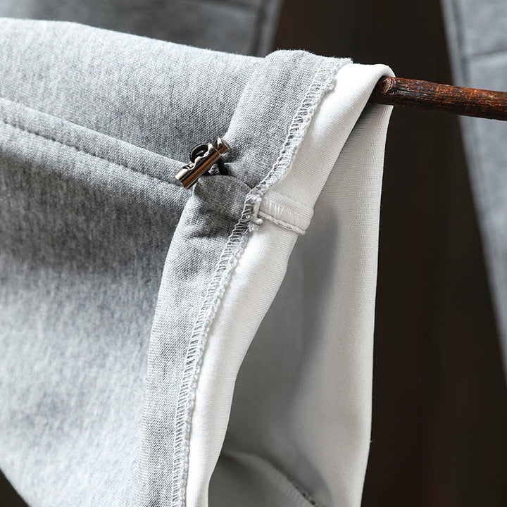 Pantaloni da donna in cotone con tasche e tinta unita Buddha Stones Fall - image 12