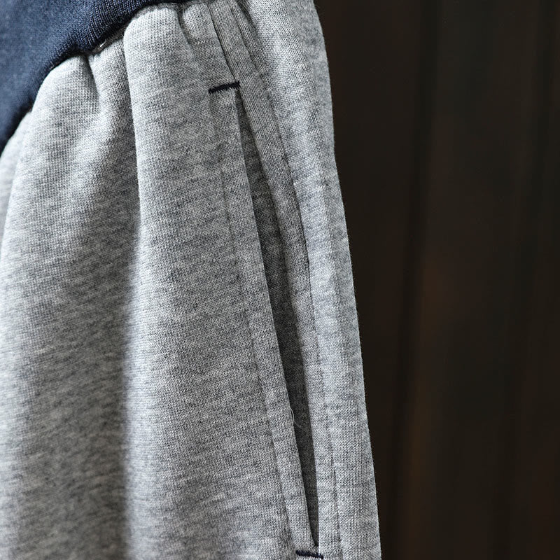 Pantaloni da donna in cotone con tasche e tinta unita Buddha Stones Fall - image 8