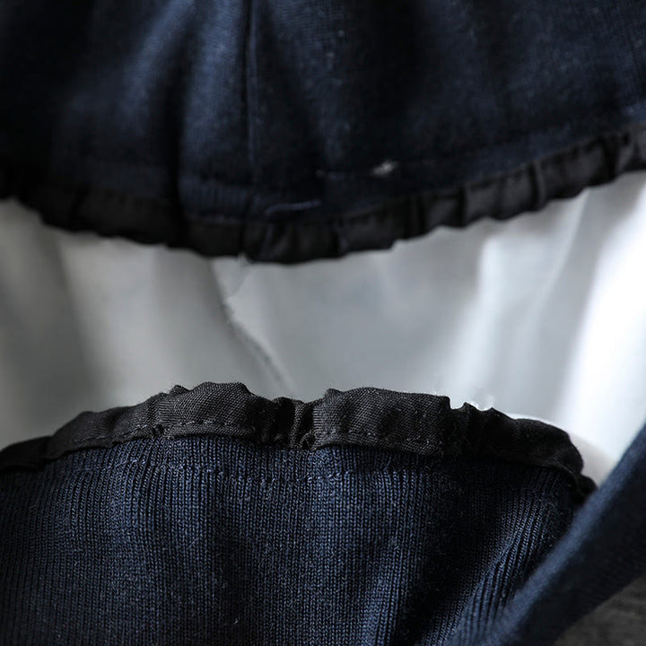 Pantaloni da donna in cotone con tasche e tinta unita Buddha Stones Fall - image 10