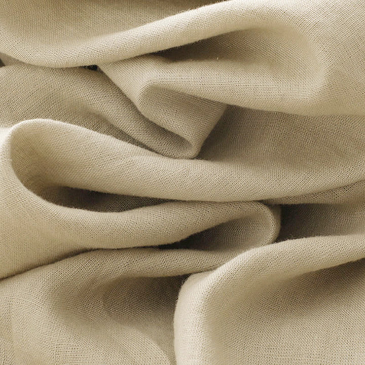 Abito midi in cotone a maniche lunghe con tasche e bottoni semplici Buddha Stones Fall Commute - image 14